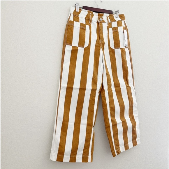 Urban Outfitters Striped Straight Leg Pant - Picture 9 of 9